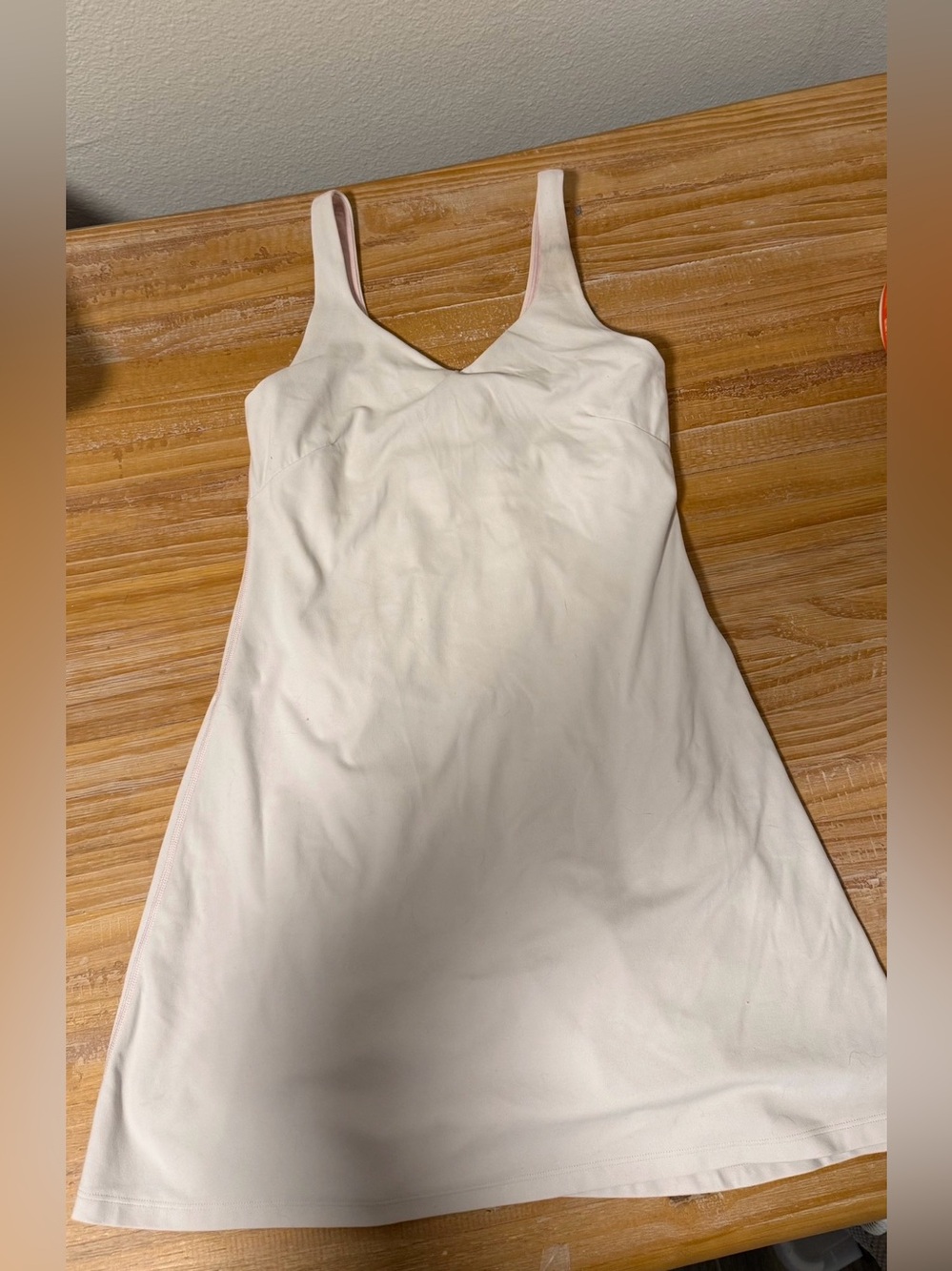 Lululemon Dirty Pink Aligned Dress.